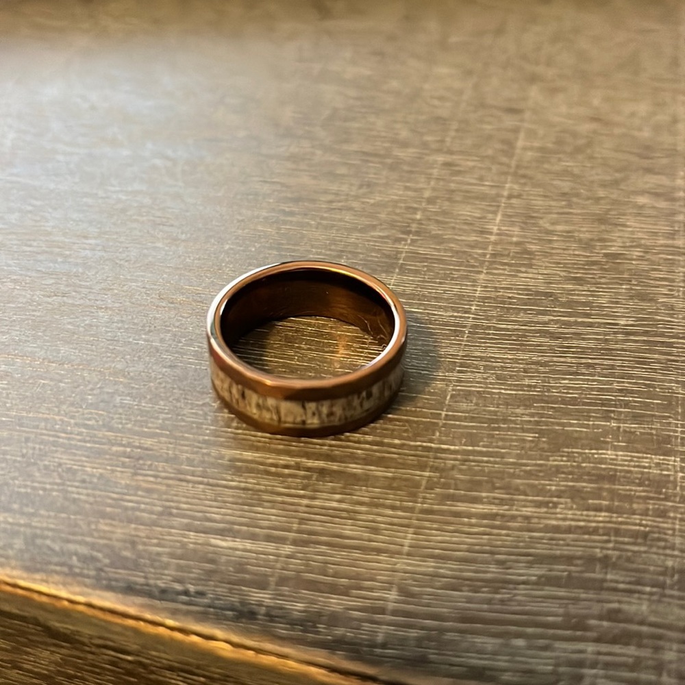 Size 10.5 Antler ring